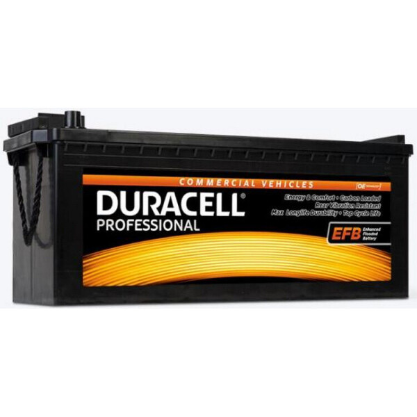

Автомобильный аккумулятор Duracell Professional DP 240 EFB EN1200A