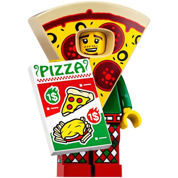 

LEGO Minifigures Парень в костюме пиццы (71025-10)