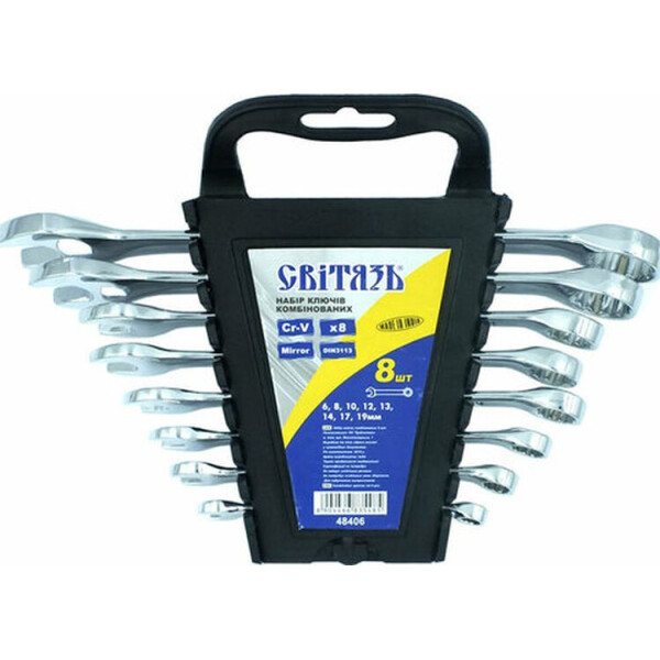 

Набор ключей комбинированных СВИТЯЗЬ CRV 8 шт. (83548)