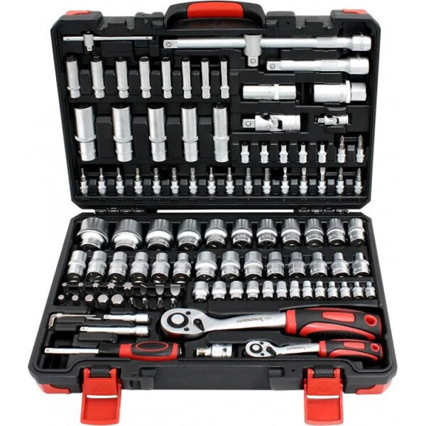 

Набор инструментов HAISSER профессиональный 1/4 "& 1/2" 108ед 91907