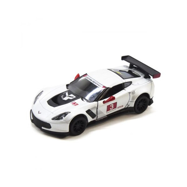 

Машинка KINSMART Chevrolet Corvette C7 (белая) KT5397W