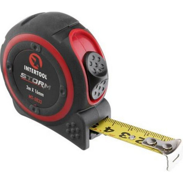 

Рулетка Intertool Strom 3м x 16мм (MT-0833)
