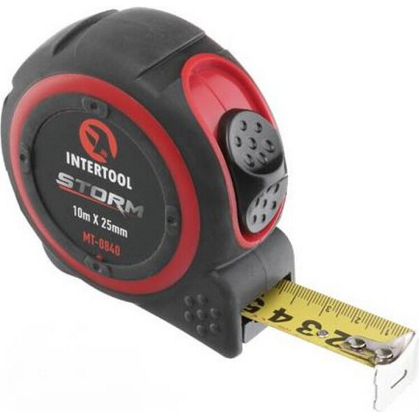

Рулетка Intertool Strom 10м x 25мм (MT-0840)