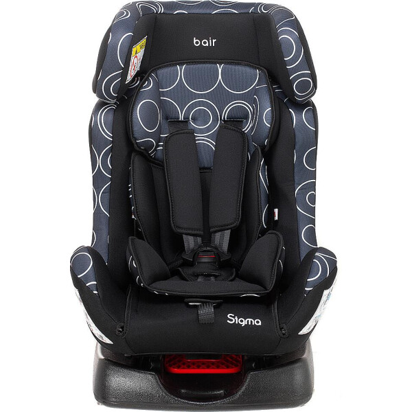

Детское автокресло Bair Sigma DS1424 черный - темно-синий (круги)