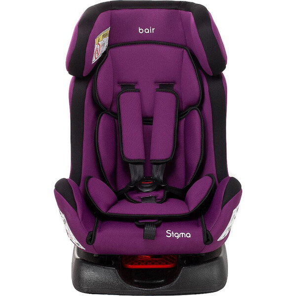 

Детское автокресло Bair Sigma DS1824 черный - фиолетовый