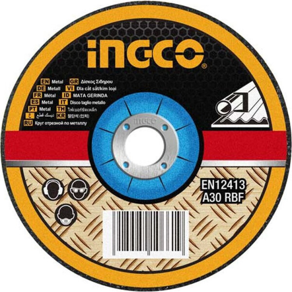 

Диск шлифовальный по металлу Ingco 125х6*22.2 мм (MGD601251)