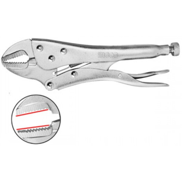 

Клещи зажимные прямые Ingco 250 мм (HSJP0110)