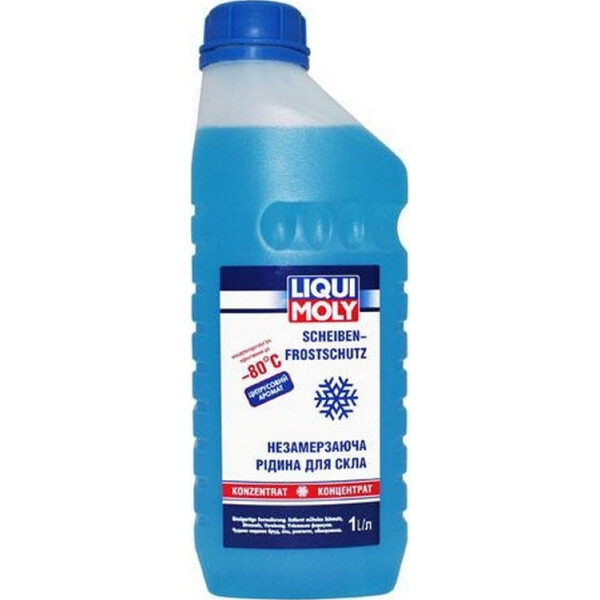 

Омыватель стекла Liqui Moly Scheiben Frostschutz -80C (концентрат) 1 л.