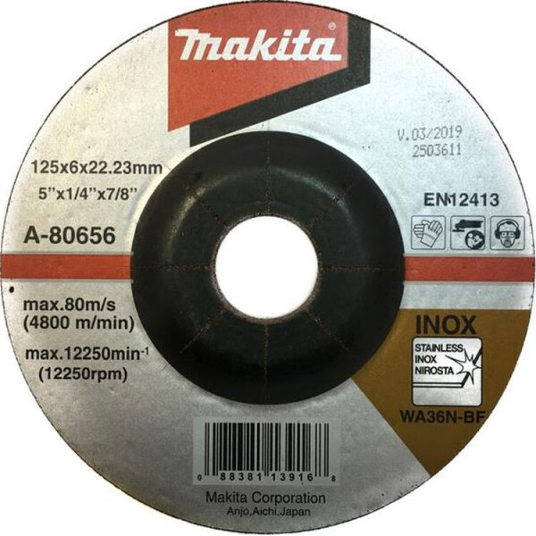

Диск зачистной Makita 36N 125 мм (A-80656)
