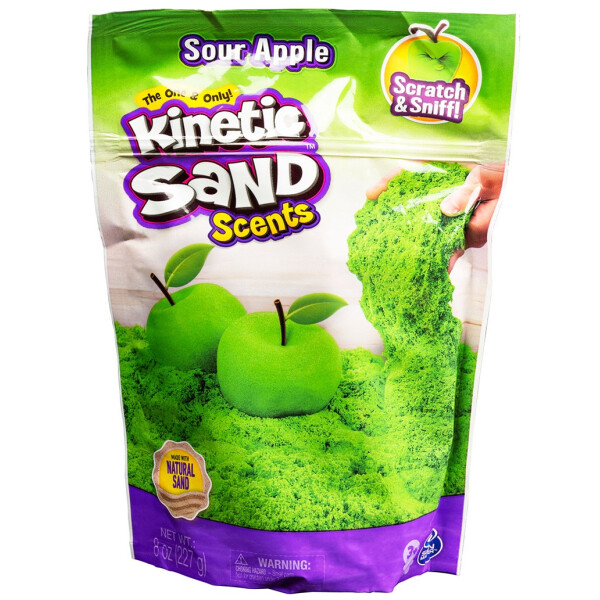 

Песок для детского творчества с ароматом - Kinetic Sand Карамельное яблоко (71473A)