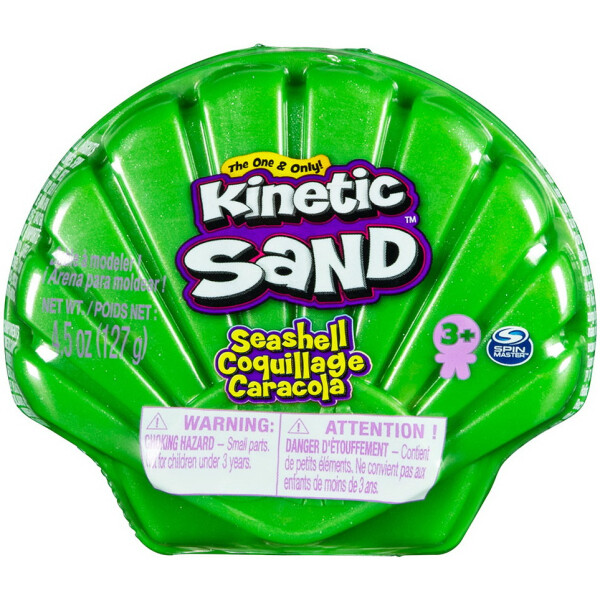 

Набор песка для детского творчества - KINETIC SAND РАКУШКА ЗЕЛЕНАЯ (71482G)