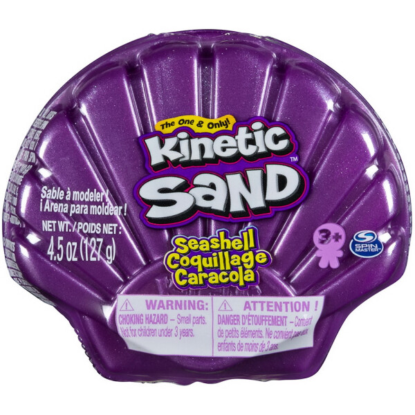 

Набор песка для детского творчества - KINETIC SAND РАКУШКА ФИОЛЕТОВАЯ (71482PP)