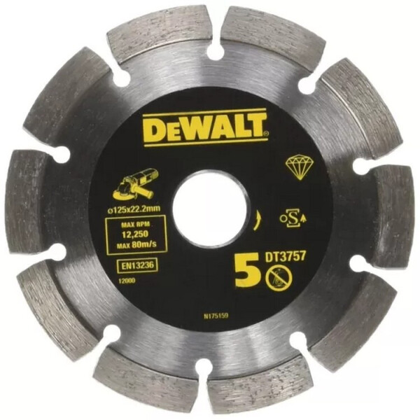 

алмазный специальный сегментированный DeWALT DT3757