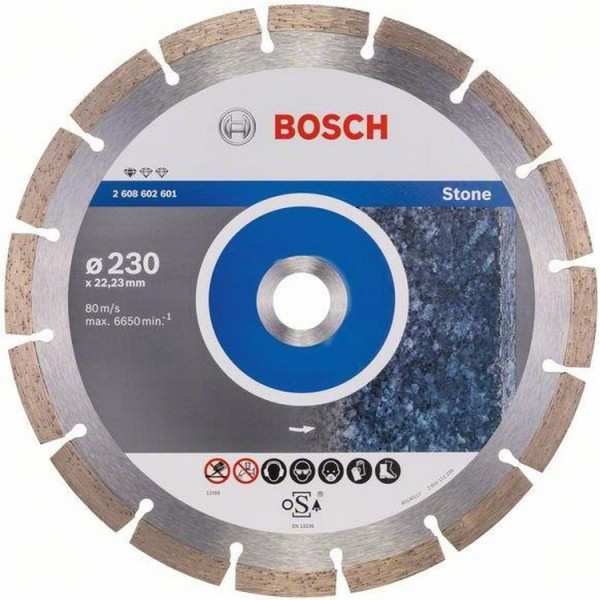 

Отрезной диск Bosch Professional for Stone 230 x 22.23 мм (2608602601)
