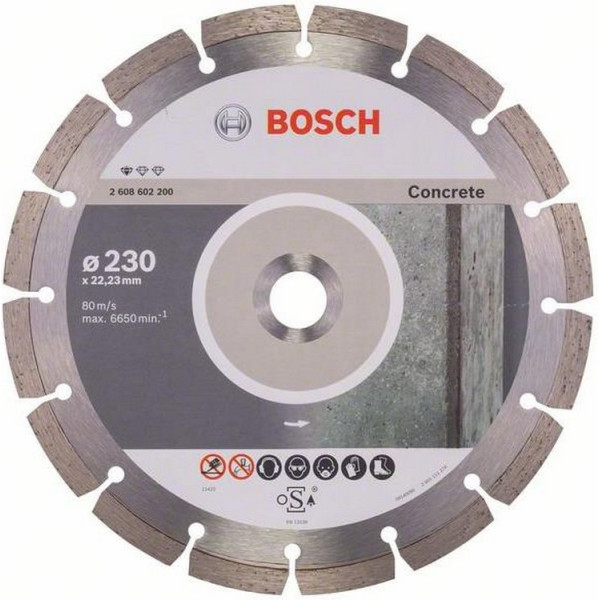 

Отрезной диск Bosch Standart for Concrete 230 x 22.23 мм (2608602200)