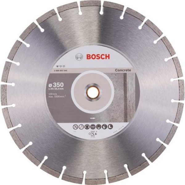 

Отрезной диск Bosch Standart for Concrete 350 x 20/25.4 мм (2608602544)