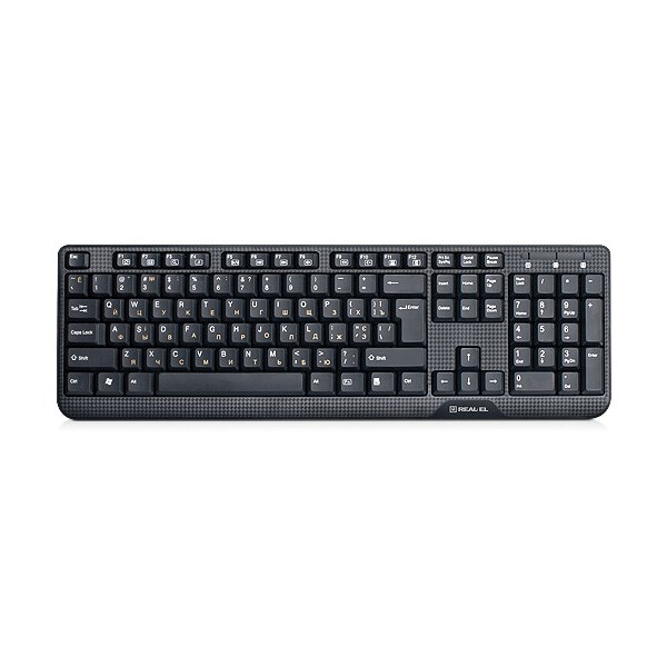 

REAL-EL Standard 500 Black PS/2
