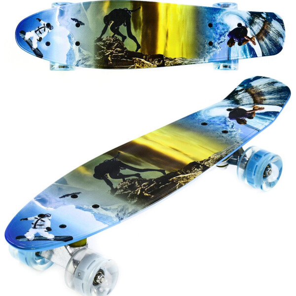 

Скейт Best Penny Board LED 22 Волна (8365-64534)