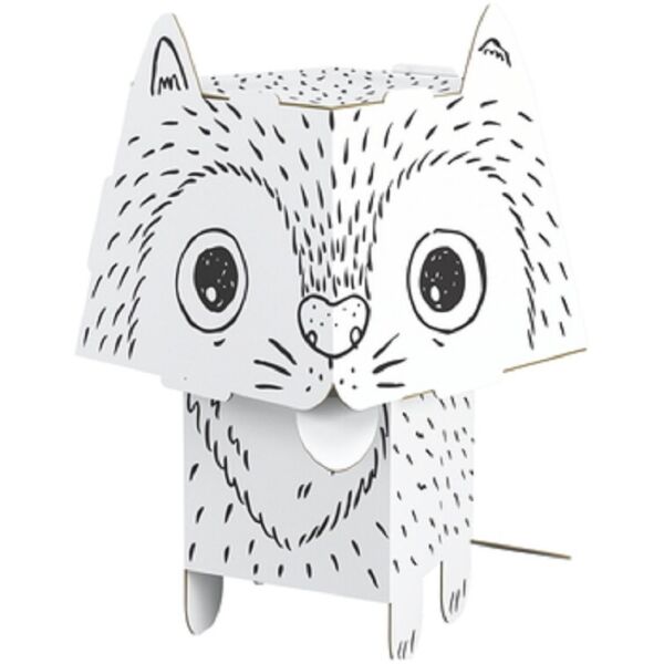 

Раскраски-зверушки CUBE HEAD 3D «Котик» (Monumi) 8131MCH-000101