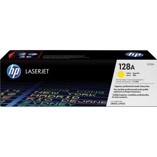 

Картридж HP LJ CCE322A Yellow