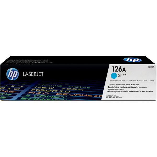 

Картридж HP LJ CE311A Cyan