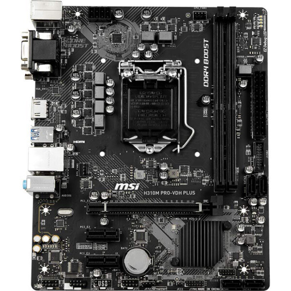 

Материнская плата MSI H310M PRO-VDH PLUS