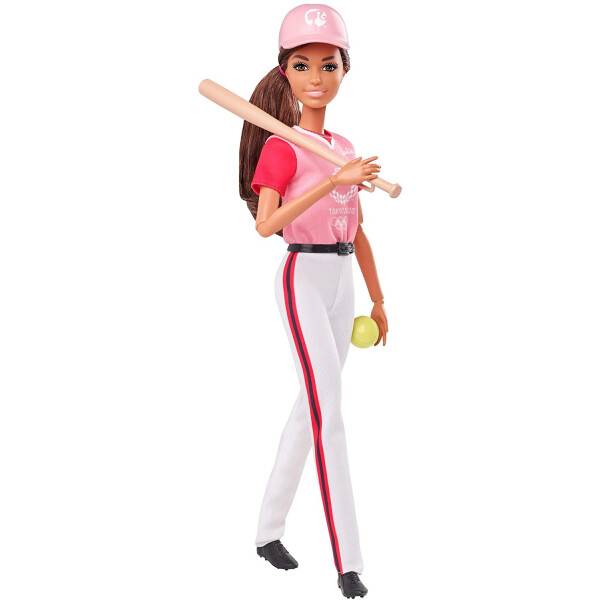 

Кукла Barbie Cофтбол Олимпийские игры Токио Olympic Games Tokyo 2020 Softball Doll GJL77