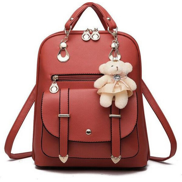 

Рюкзак женский Candy Bear dark red