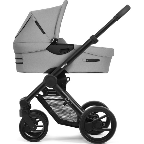 

универсальная 2 в 1 Mutsy EVO Bold Pebble Grey / EVO2 Black Black Wheels Grip Grey