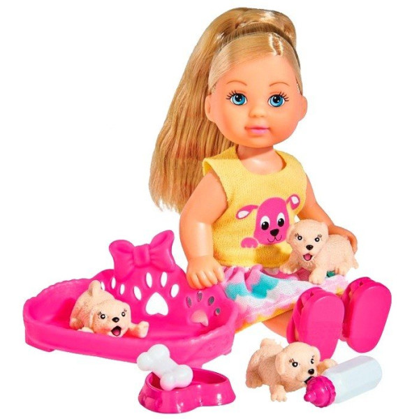 

Кукольный набор Simba Эви Маленькие питомцы (5733041)