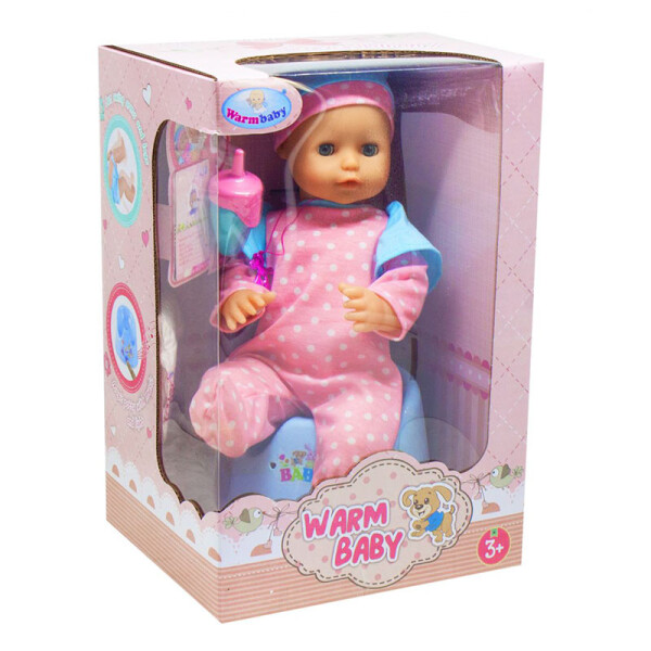 

Пупс Warm Baby, с музыкальным горшком WZJ026D-1
