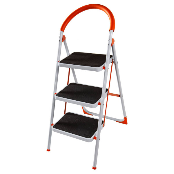 

Стремянка стальная Laddermaster Intercrus S1A3. 3 ступеньки