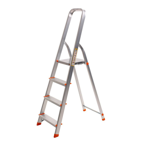

Стремянка алюминиевая Laddermaster Alcor A1A4. 4 ступеньки