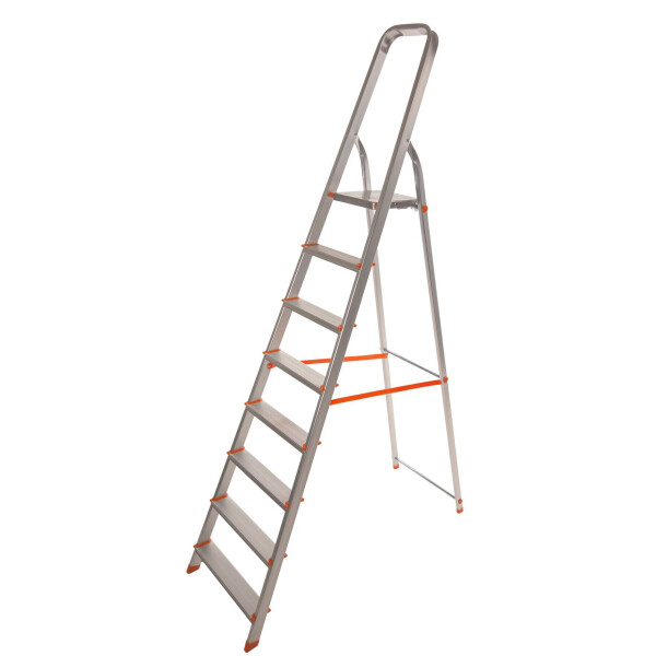 

Стремянка алюминиевая Laddermaster Alcor A1A8. 8 ступенек