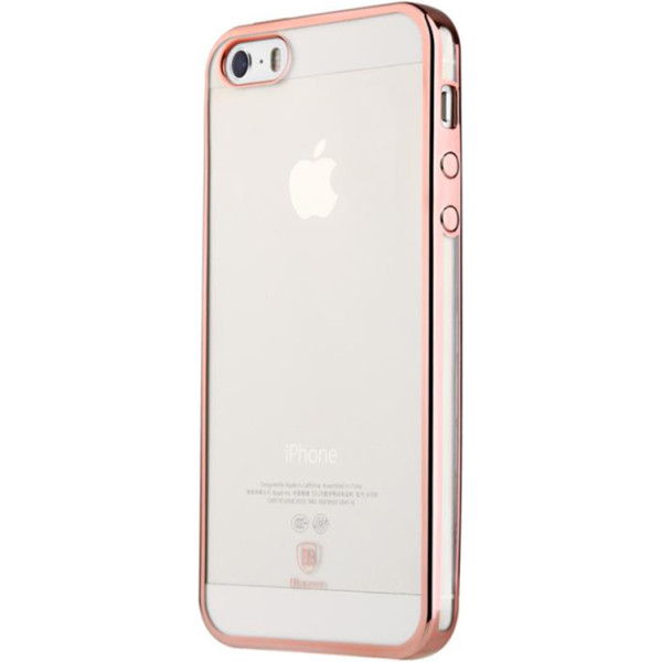 

Чехол Baseus shining розовый для iPhone 5/5S/SE