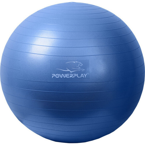 

Мяч для фитнеса и гимнастики PowerPlay 4001 65см синий + насос (PP_4001_65_Blue)