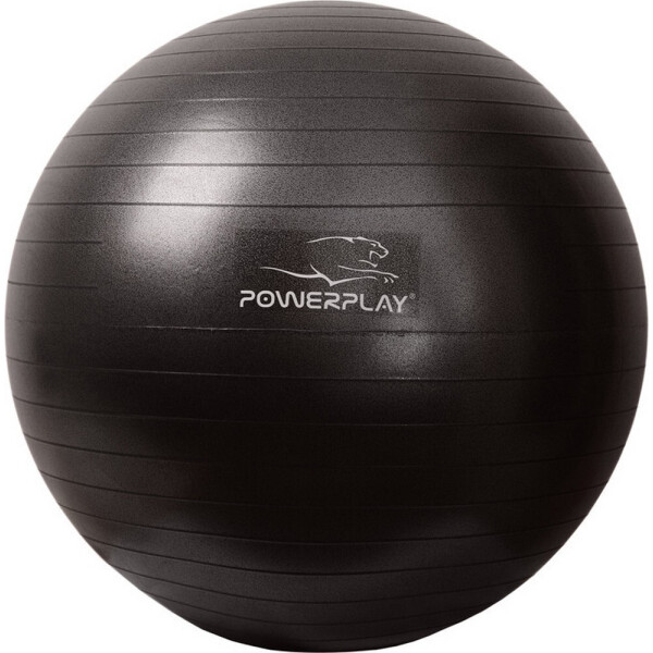 

Мяч для фитнеса и гимнастики PowerPlay 4001 65см черный + насос (PP_4001_65_Black)