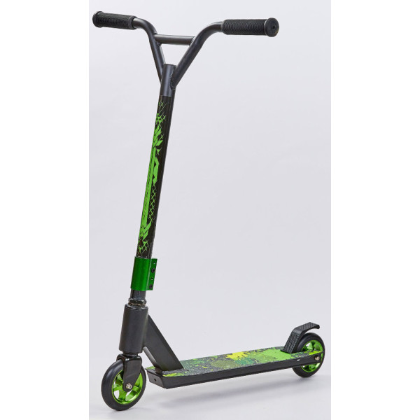 

Самокат трюковый Speed Rider D02-4 черный-зеленый