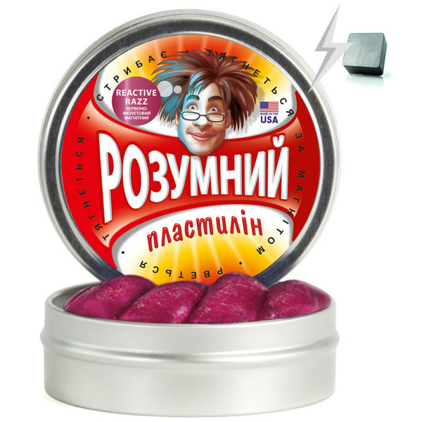 

Набор для лепки Thinking Putty Умный пластилин Reactive Razz (ti16004)