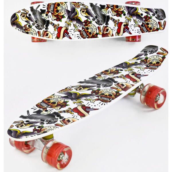 

Пенни борд Penny board Р 14209 Белый 74543