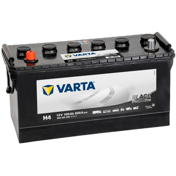 

Автомобильный аккумулятор VARTA 100Ah-12v PS Black (H4) (L, EN600)