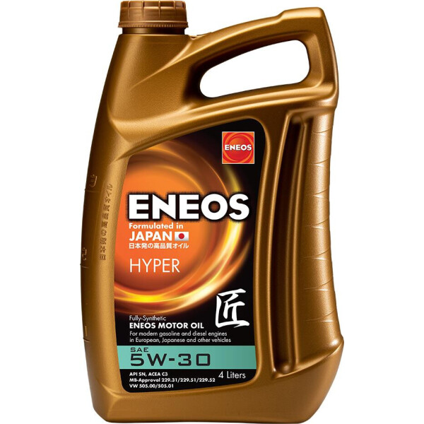 

Моторное масло ENEOS HYPER 5W-30 (4L)