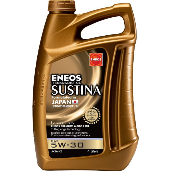 

Моторное масло ENEOS SUSTINA 5W-30 (4L)