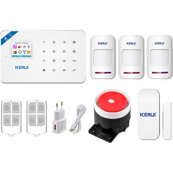 

Wi-Fi KERUI W18 для 2-комнатной квартиры