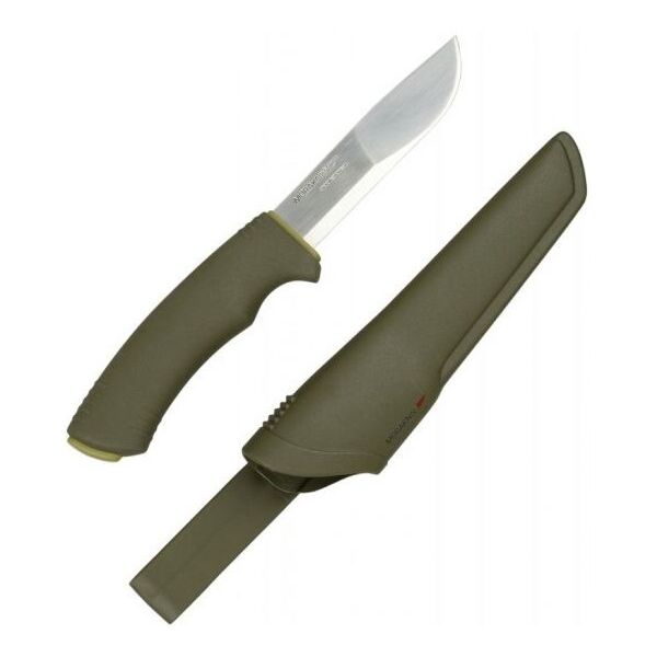 

Нож Morakniv Bushcraft Forest нержавеющая сталь резиновая ручка