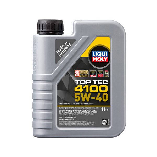 

Моторное масло Liqui Moly TOP TEC 4100 5W-40 1л (7500)