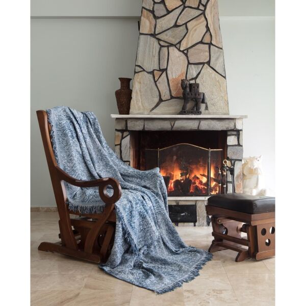 

Плед-накидка Eponj Home Buldan Keten - Linen 170*220 petrol (svt-2000022263528)