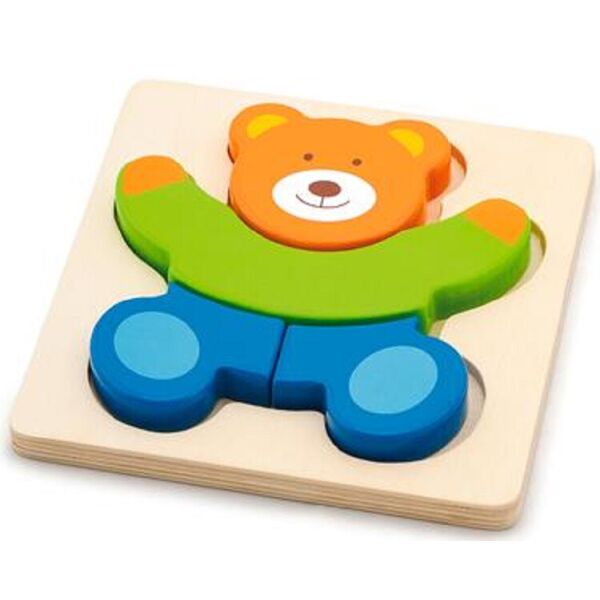 

Деревянный мини-пазл Viga Toys Мишка (50169)