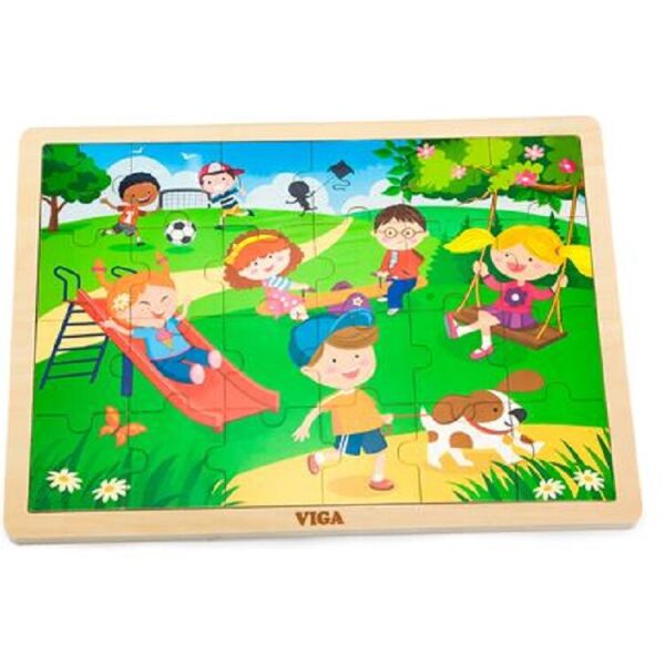 

Деревянный пазл Viga Toys Времена года: весна, 24 эл. (51269)