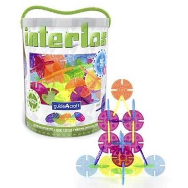 

Конструктор Guidecraft Interlox Discs Диски, 96 деталей (G16834)